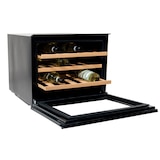 thumbnail of Vinata Soprana Wijnklimaatkast Inbouw - RVS - Wijnkoelkast 24 flessen - 45.3 x 59.2 x 56.3 cm - Wijnkast glazen deur