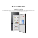 thumbnail of INFINITON Frigorifico Combi FGC-117B, 117 l, 114 cm, Fast Cooling, E,  DARK INOX