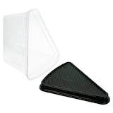 thumbnail of 300 U. Recipientes Triangulares Pasteles 12,4X8,75X8,2Cm Transparente Pet (300 Unid.)