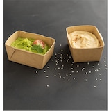 thumbnail of MONOUSO - Deli2Go Schalen aus Kraftpapier 125ml 10,8x8,2x3,5cm (125 Stück)