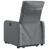 thumbnail of vidaXL Massagesessel mit Aufstehhilfe Grau Kunstleder