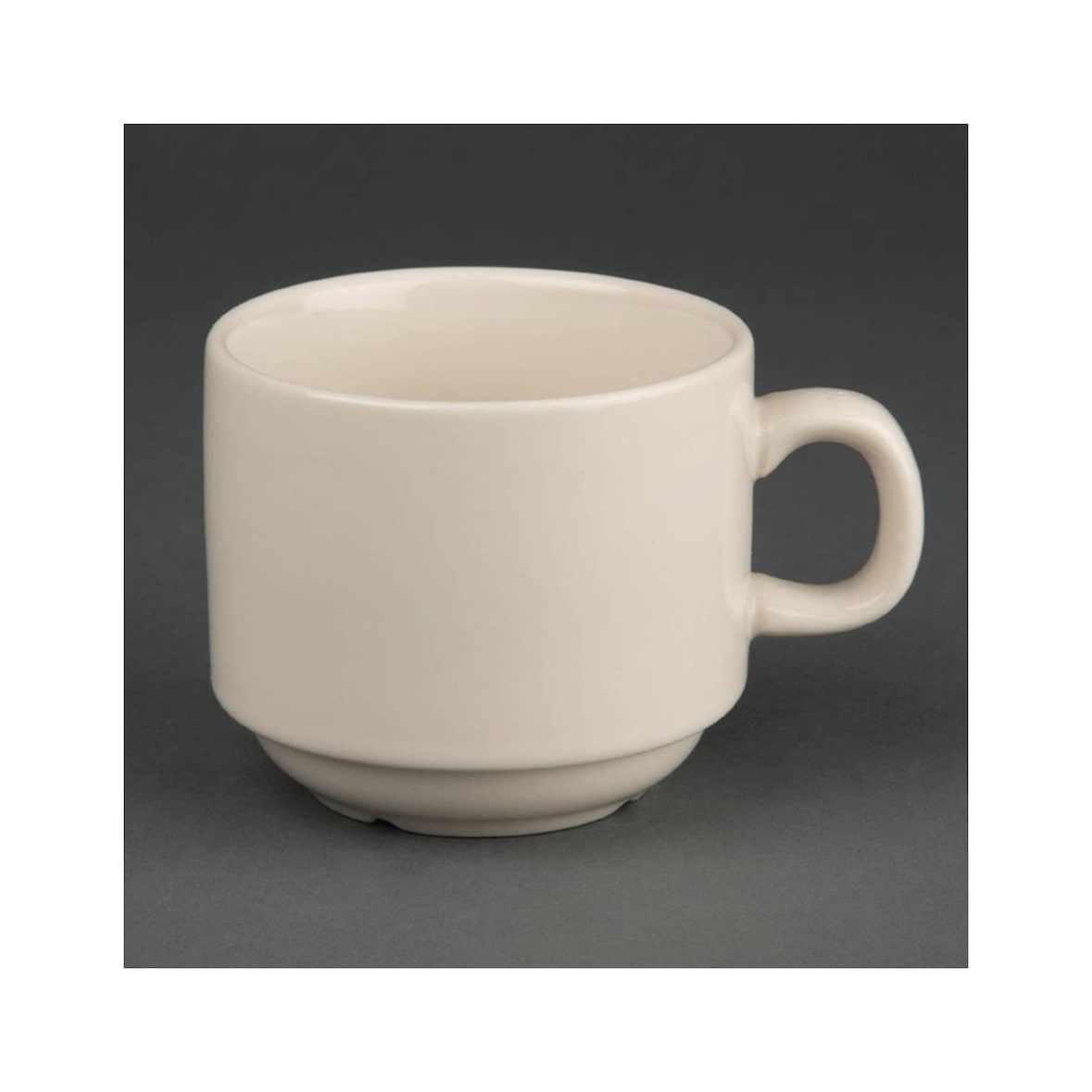 Olympia Ivory stapelbare Teetassen 21,3cl