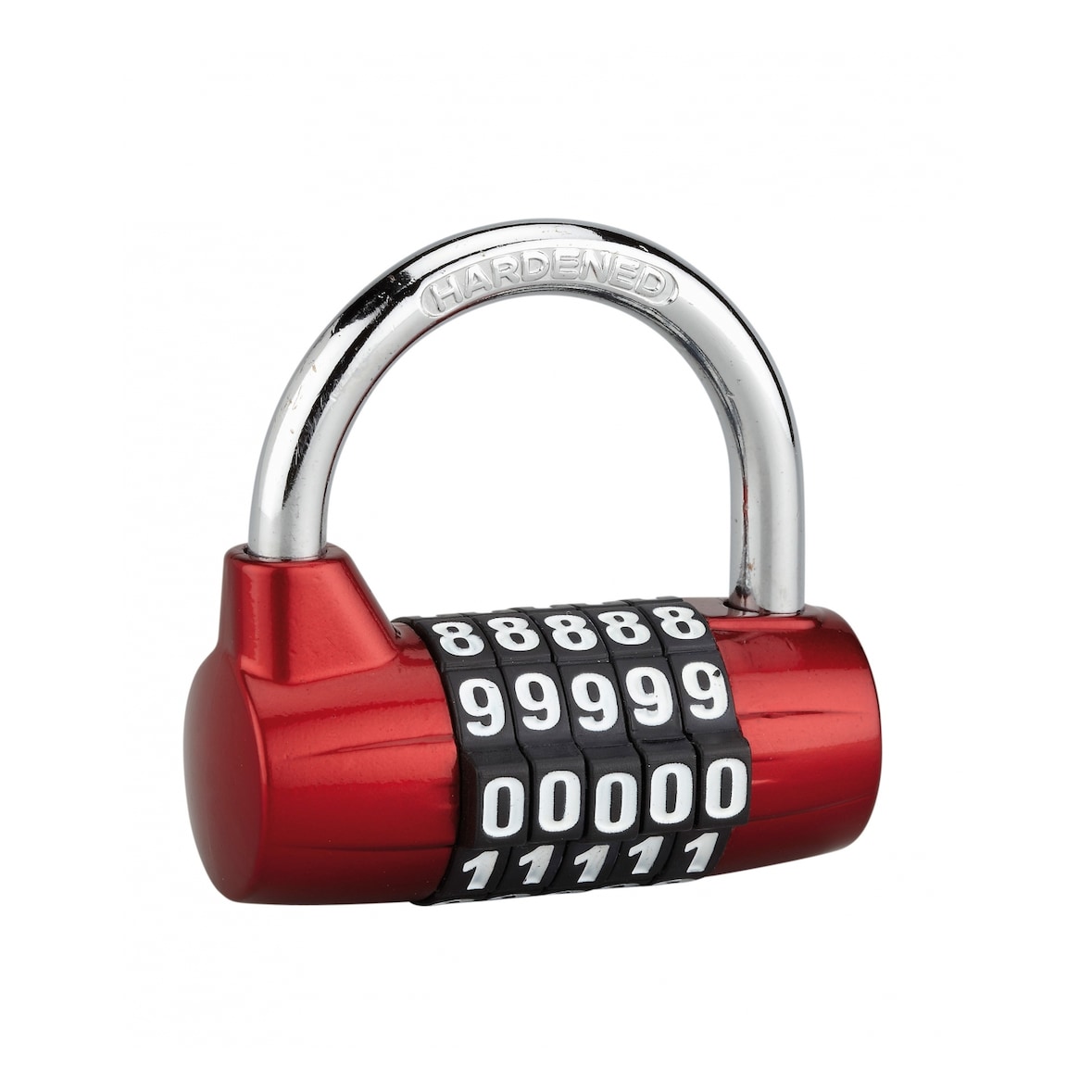 Cadenas à combinaison Saturn, 5 chiffres, intérieur, anse acier, 65mm - THIRARD