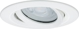 thumbnail of Paulmann Spot encastré LED Nova Plus Luminaire individuel orientable IP65 rond 93mm 30° GU10 6W 470lm 230V gradable 4000K Blanc dépoli 93672