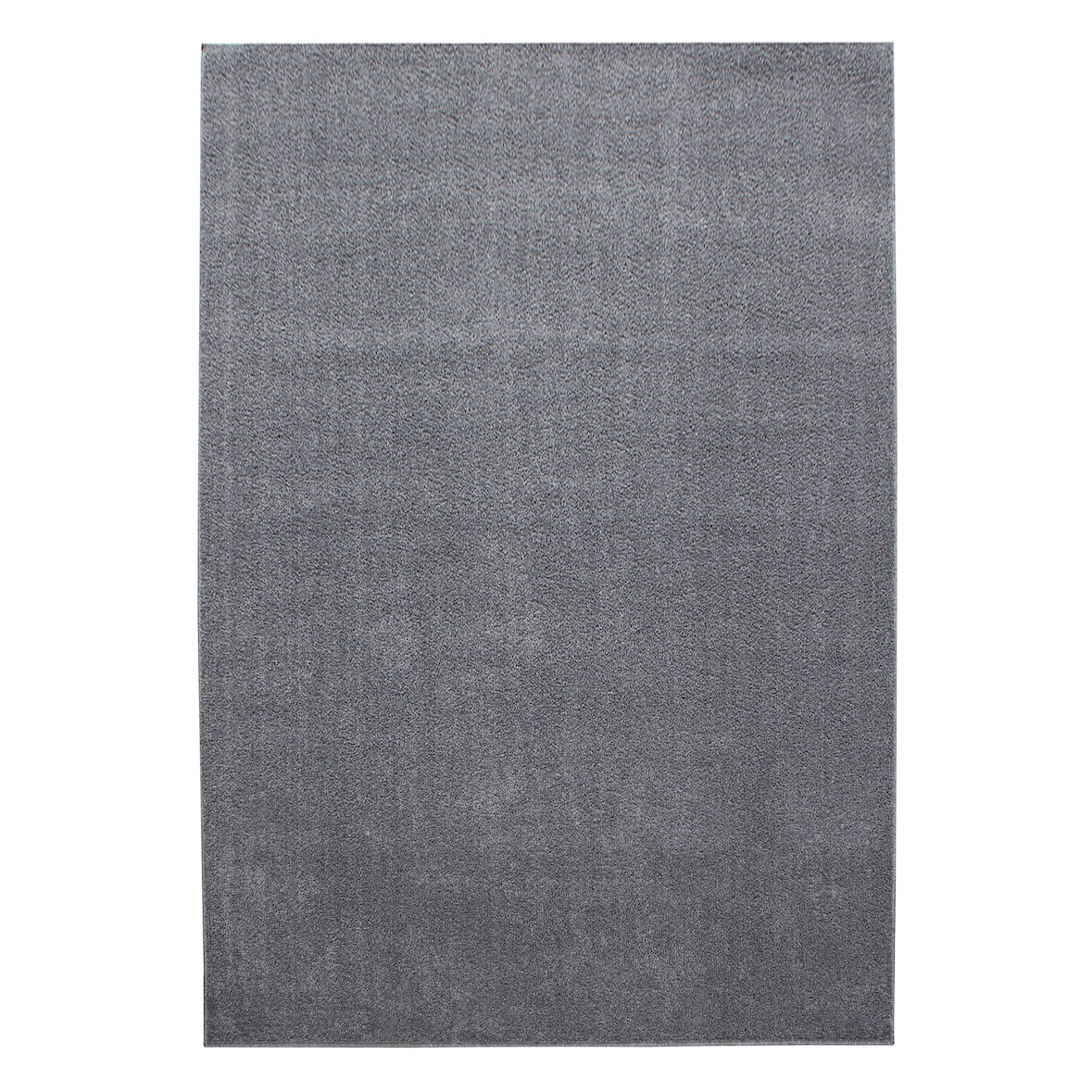 Teppich Wohnzimmer Einfarbig Pflegeleicht Waschbar Strapazierfähig Schlafzimmer OEKO-TEX Hellgrau 240x340 cm – MAIN von Kadima Design