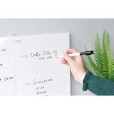 thumbnail of DESQ | Weekplanner - Whiteboard 40 x 50 cm | Verticale indeling + Notities | Magnetisch
