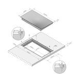 thumbnail of PKM Glaskeramik-Doppelkochplatte EB-GK2KG, 9 Leistungsstufen