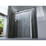 thumbnail of Box Doccia Angolare 3 Ante Scorrevoli 8mm H195 - 80x80