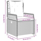 thumbnail of vidaXL 5-teiliges Garten-Essensemble Braun aus Poly-Rattan