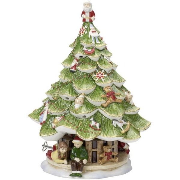 Villeroy & Boch Christmas Toy's Memory großer Tannenbaum mit Kindern
