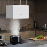 thumbnail of CIARRA Campana extractora de isla A+++ 700 m³/h suspendida con control táctil y aplicación WiFi VM4850S