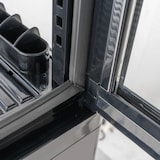thumbnail of Positive Theken-Kühlvitrine Schwarz 268 Liter PREMIUM - GOLDINOX