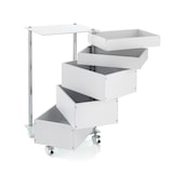 thumbnail of Oreste Luchetta Cassettiera con ruote EASY 5 Cassetti in MDF H.74 x L.38,5 x P.31,5 cm Bianco opaco