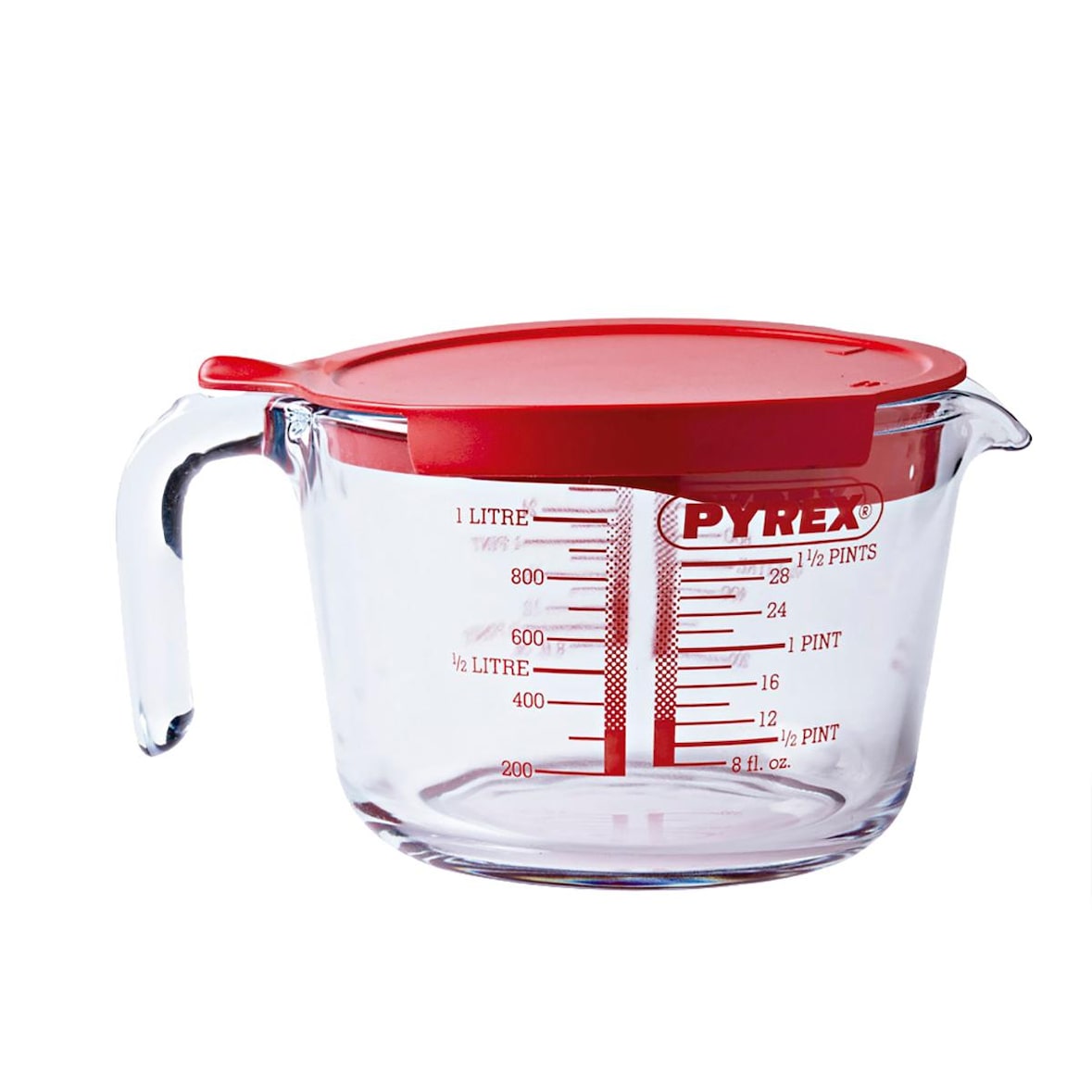 Pyrex Maatbeker Uit Borosilicaatglas, 22 X 16 X 11 Cm, Classic