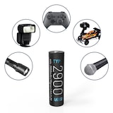 thumbnail of ABSINA Akku AA Mignon 2900 8er Pack - NiMH Wiederaufladbarer AA Akkus min. 2650mAh & 1,2V - Batterien AA ideal für Blitzgerät, Wii & Xbox Controller