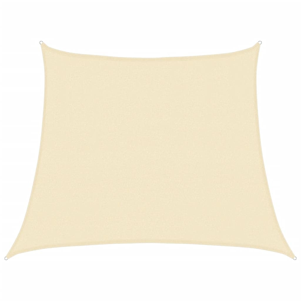vidaXL Sonnensegel 160 g/m² Weiß 2,5x2,5 m HDPE