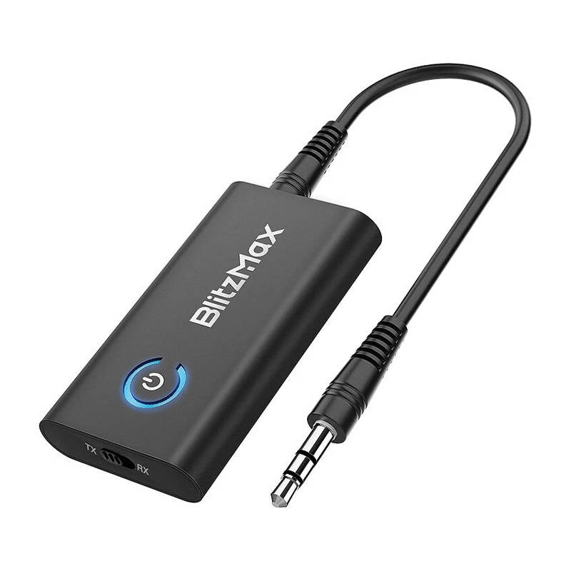 Bluetooth 5.2 transmitter/receiver blitzmax bt05, aptx blitzwolf