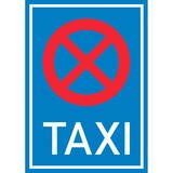 thumbnail of Schild Taxistand A4 (210x297mm)