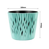 thumbnail of WellHome - Set mit 2 Pflanztöpfen 5L Sandy Round Ø22,5 cm/Stück in Weiß