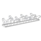 thumbnail of Fahrradständer 1162 für 12 Fahrräder | beidseitig zur Freiaufstellung | extra Schutz gegen Umfallen und Umdrücken | Abwechselnde Hoch-/Tiefeinstellung