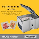 thumbnail of Hamilton Beach Commercial® - PrimaVac™ Saldatrice sottovuoto a camera con barra saldante da 16” (406 mm) - HVC406