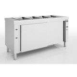 thumbnail of ERATOS Meuble Bain-Marie Sec Ventile Reserve Neutre Aisi-304 18/10 - 4 Gn1/1 - 150 - 1600X700X850 - 2500W MBVN-160