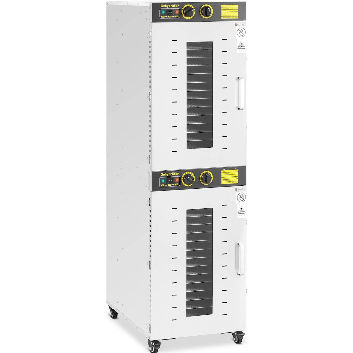 Royal Catering Deshidratador de alimentos - 3150 W -  - 32 niveles - 2 cámaras