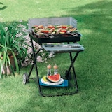 thumbnail of Garden Friend Barbecue Clic Clac pliant en acier 54x38 cm noir