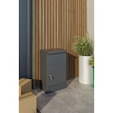 thumbnail of Paketbox Postbox M Paketfach Postkasten 38x23x65cm Briefkasten mit Schloss Stahl