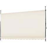 thumbnail of tectake Toldo plegable para balcón con manivela, ajustable en altura - 350 x 180 cm beige