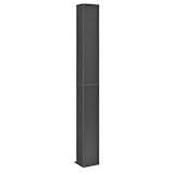 thumbnail of Helloshop26 - Mobile porta CD/DVD Tower alto 175 cm MDF grigio 03_0004501