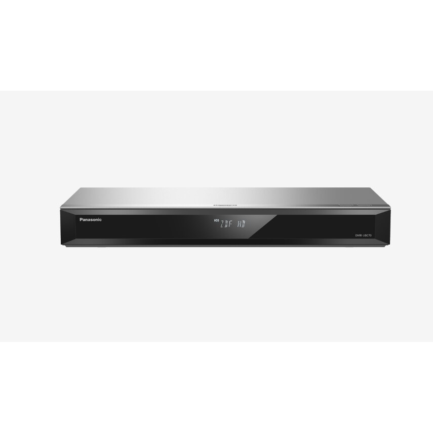 Panasonic DMR-UBC70EGS Grabador de Blu-Ray 3D Plata
