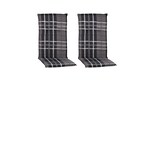 thumbnail of 2er Set Beckley M215 anthrazit/weiß/grau Karo