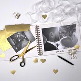 thumbnail of Clairefontaine 3x Album DIY zum Personalisieren, 40 Blatt weiß 200g im Format 27x20 cm, fester Umschlag perlmuttelfenbein - Elfenbeinperlmutt 95434C