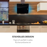 thumbnail of Klarstein Helena 60 Dunstabzugshaube 595 m³/h LED-Display schwarz Schwarz