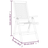thumbnail of Helloshop26 - 7-teiliges Essset für den Außenbereich/Gartenmöbelset aus massivem Eukalyptusholz 02_0014340