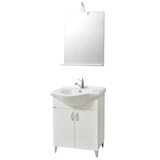 thumbnail of Mobile bagno luana lavabo con base e specchio  65x46xH86 cm