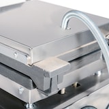 thumbnail of Romux® Gaufrier Électrique Professionnel Simple de Table en Acier Inox 33x33 cm | Plaques de Cuisson en fonte en Fonte - 4 Gaufres Carrées - 2000 W