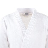 thumbnail of Bademantel mit Gürtel Weiss Größe XL Walkfrottier Kimonoform unisex