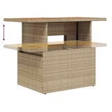 thumbnail of vidaXL Garten Essgruppe mit Kissen 9 pcs Beige, Grau 100 x 55 x 73 cm
