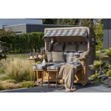 thumbnail of Strandkorb - bene living - Königssee Dreisitzer Teak Bullauge - PE shell - Modell 522 - inkl. Liftersystem