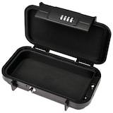 thumbnail of HMF 318-02 Tragbarer Safe mit Zahlenschloss, wasserdichter Mini Tresor mit Drahtseil, 23,5 x 14,5 x 5,8 cm