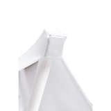 thumbnail of TexDeko Stretch Stehtischhusse für Bistrotisch Ø 70-75 cm Weiß | strapazierfähig verstärkte Fußtaschen bügelfrei waschbar