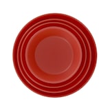 thumbnail of MONOUSO - Wiederverwendbare Plastikteller PP-MF Rot Ø21cm (6 Stück)