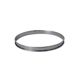 thumbnail of Cercle à tarte perforé bord roulé 6 cm en inox -  Argent / Métallique Rond Acier Inoxydable (inox  De Buyer 6.00x6.00 cm