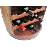 thumbnail of DanDiBo Weinregal Holz mit Ablage Weinfass 1546 Fass 70 cm Flaschenregal Flaschenständer Weinständer Bar