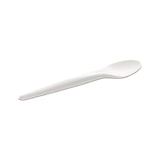thumbnail of MONOUSO - Cucchiaino di Cartone Rigido Bianco 13cm (50 Pezzi)