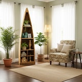 thumbnail of OPIUM OUTLET muebles cómoda armario estante esquinero "estante para barco" marrón forma de barco Asiático oriental