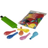 thumbnail of 500 Luftballons mit Pumpe Ø 22 cm farbig sortiert