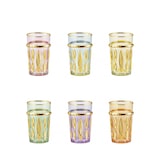 thumbnail of Tasses à thé orientales 6 couleurs - lot de 6